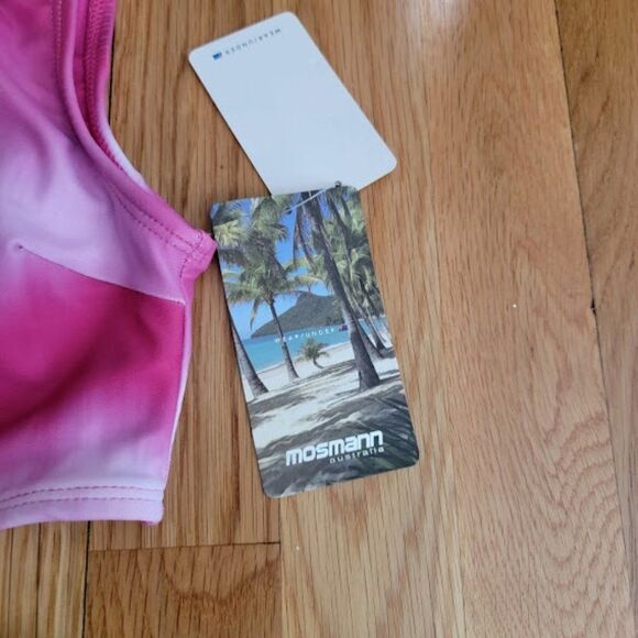Mosmann Australia Women's Pink Tie Dye Top & Bottom 2 Piece Bikini Set X… - Picture 10 of 14